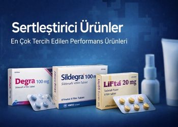 Sertleştirici ürünler kategorisi bannerı, Degra 100 mg, Sildegra ve Lifta tadalafil tablet seçenekleri